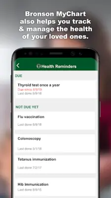 Bronson MyChart android App screenshot 8